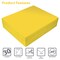 Better Office Products EVA Foam Sheets, 9 x 12 Inch, 2mm Thick, Yellow Color, for Arts and Crafts, 30 Bulk Sheets, 30PK 01220 - alternate 3